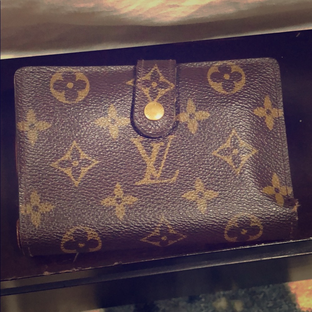 Louis Vuitton Monogram French purse wallet